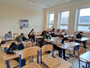 Okresní kolo konverzační soutěže v AJ