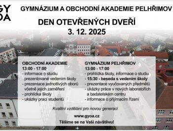 Den otevřených dveří 2025/2026