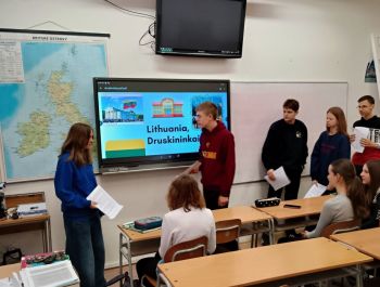 Prezentace o Litvě a městě Druskininkai