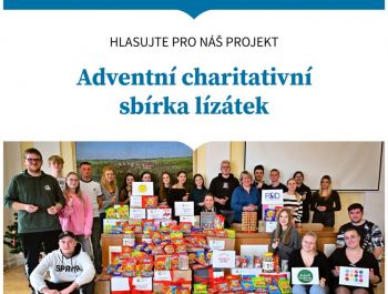 Veřejné hlasování za adventní charitativní sbírku